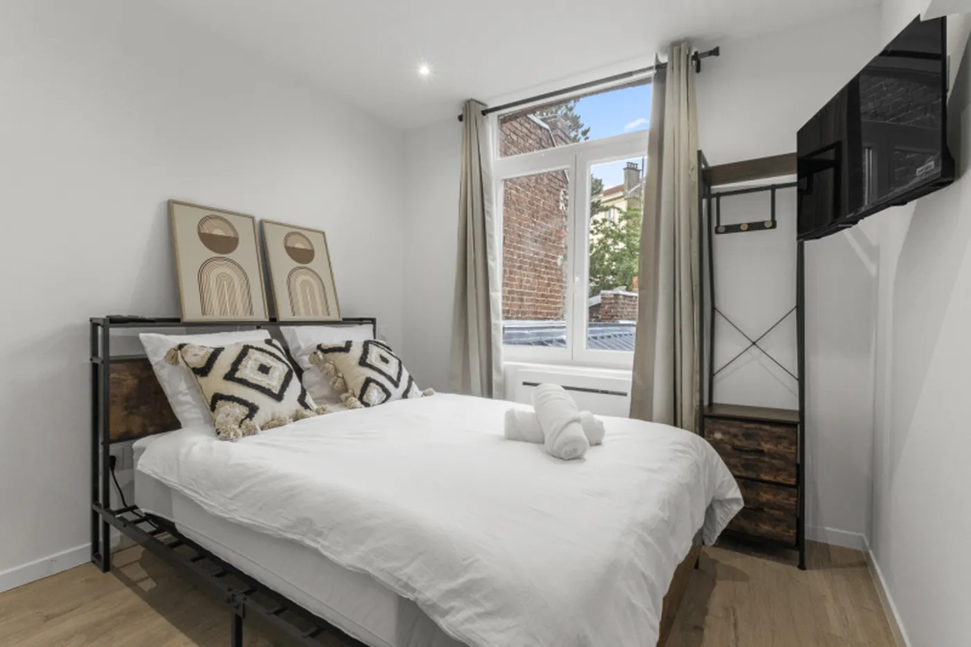 Studio Sable blanc à Saint-Quentin — premier étage